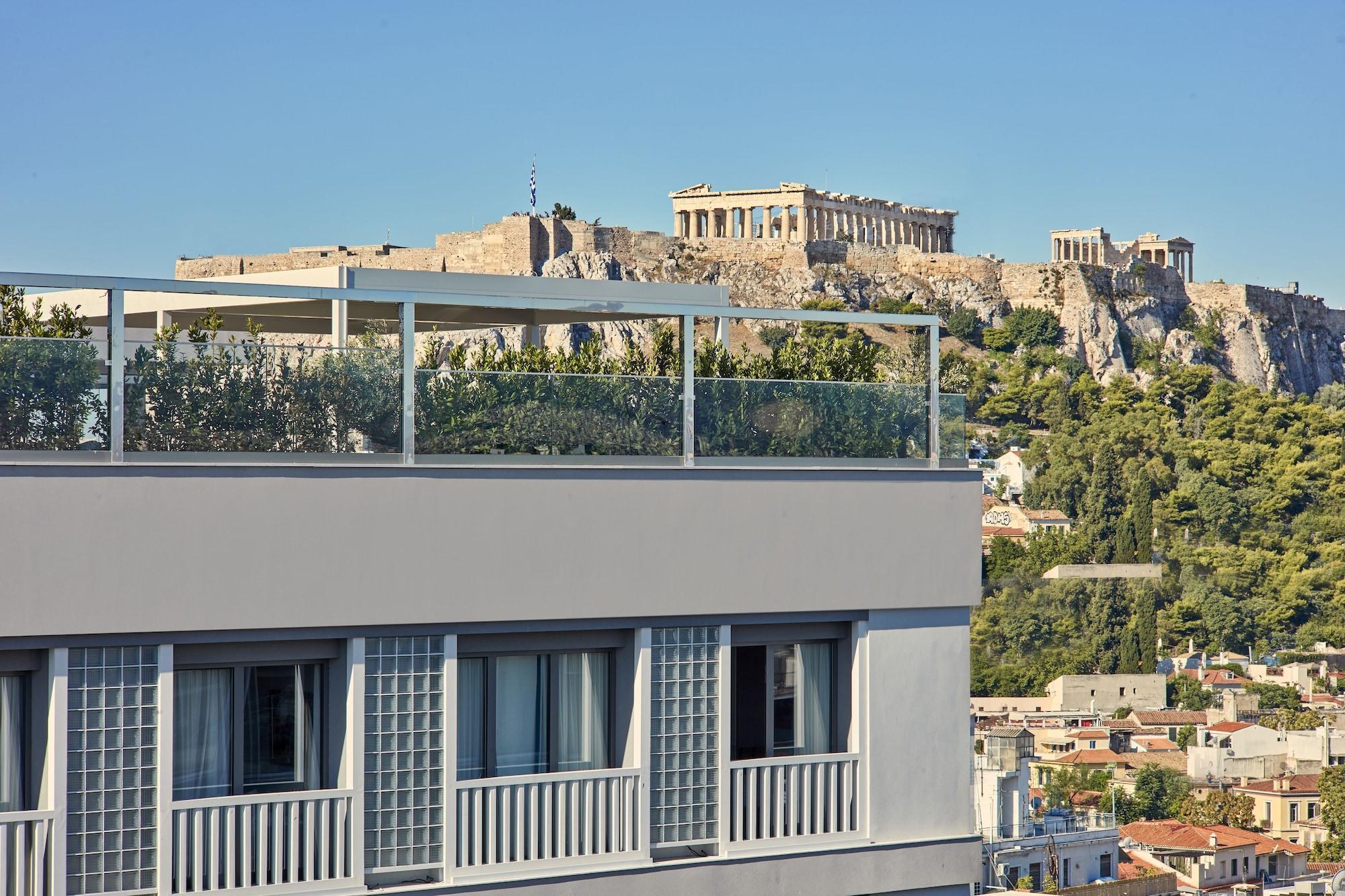 فندق إلكترا متروبوليس أثينا المظهر الخارجي الصورة The Acropolis as seen from the hotel