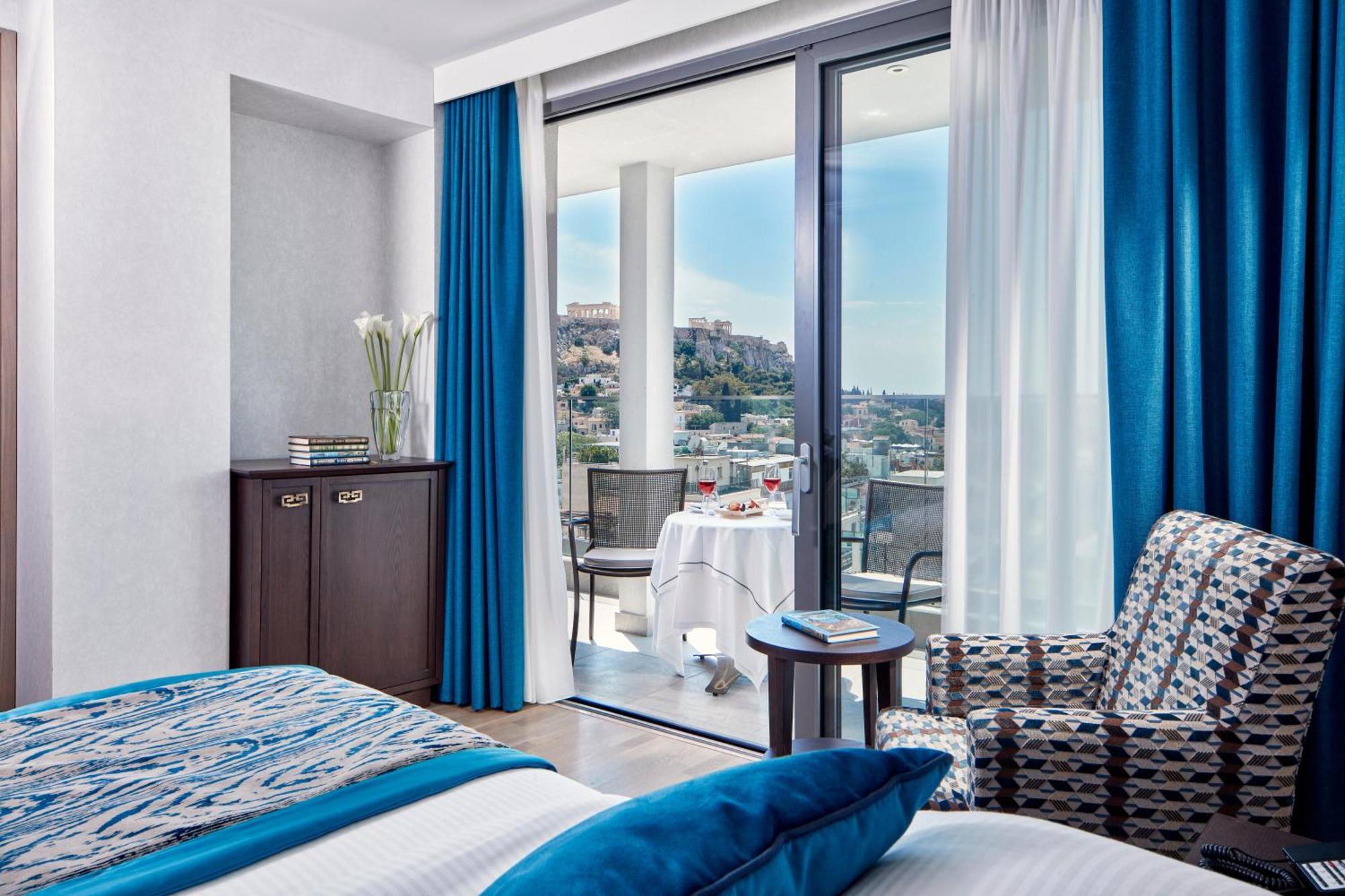فندق إلكترا متروبوليس أثينا المظهر الخارجي الصورة Deluxe Room with Acropolis View